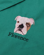 Custom Embroidered Pet Portrait Tote Bag