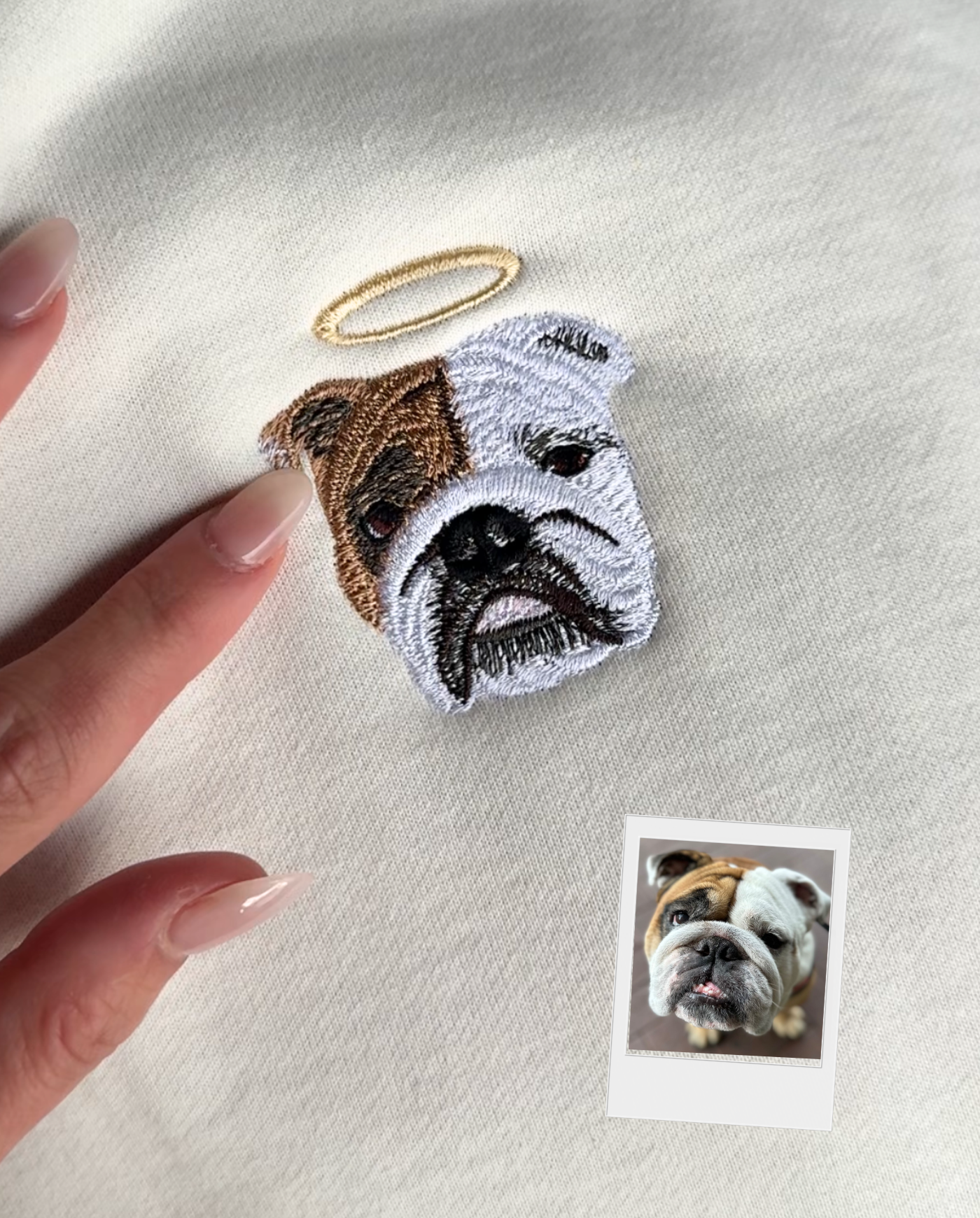 Custom Detailed Pet Memorial Halo Jumper