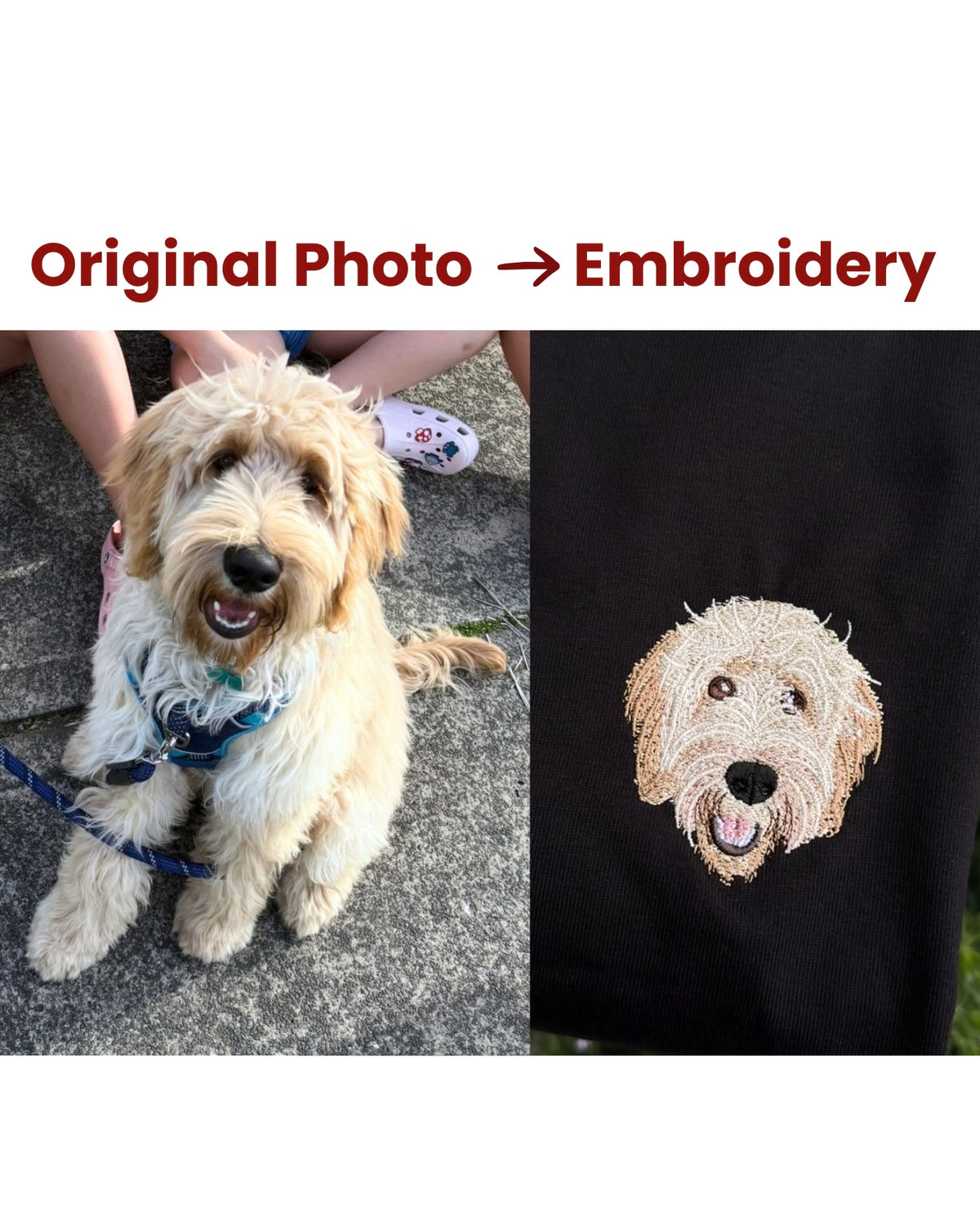 Custom Embroidered Pet Portrait Hat