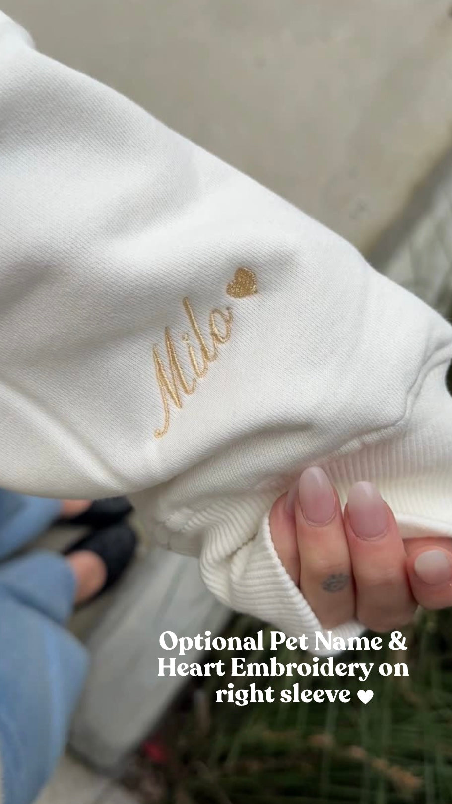 Custom Detailed Pet Memorial Halo Jumper