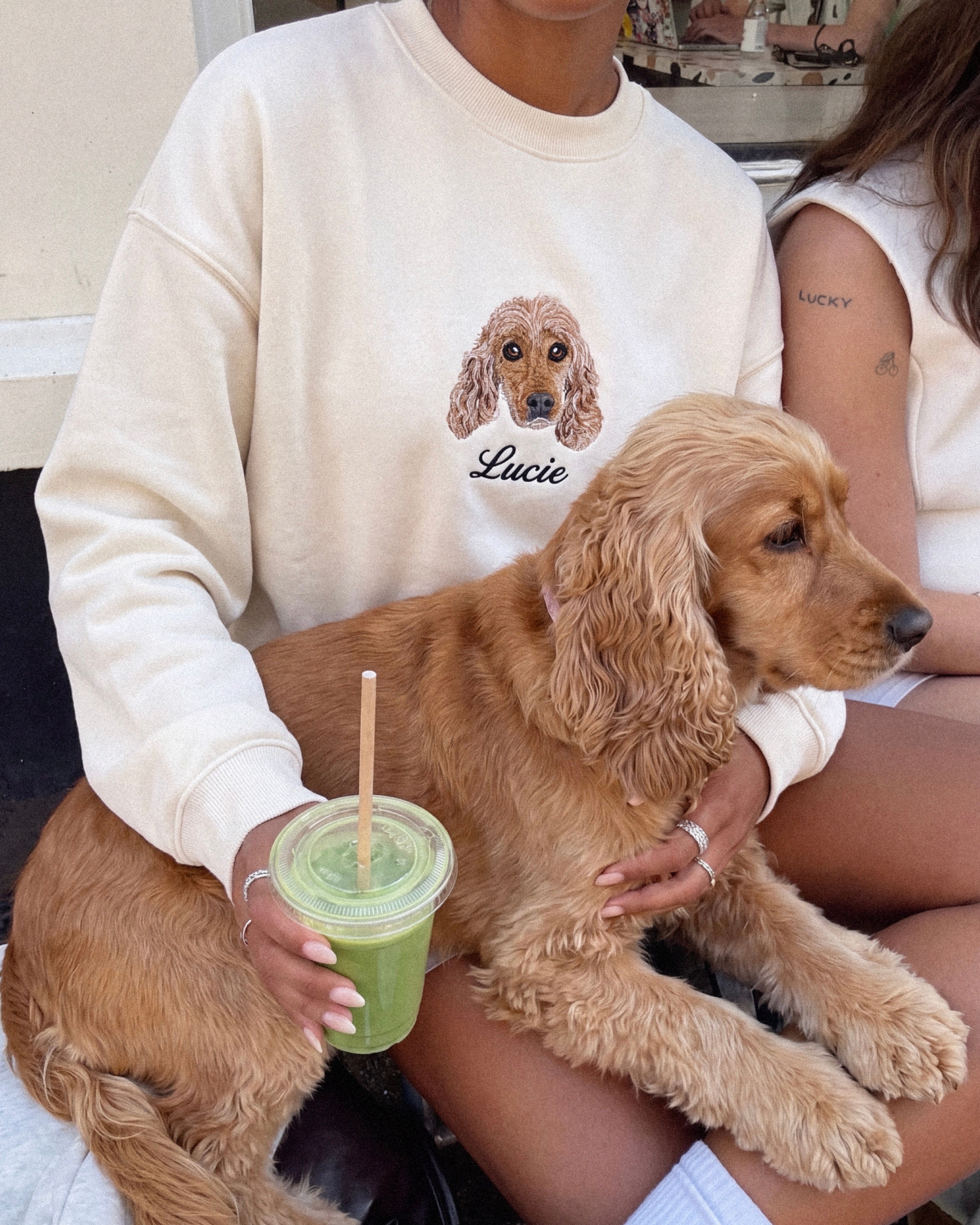 Custom Embroidered Pet Portrait Jumper