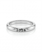 Custom Name Ring