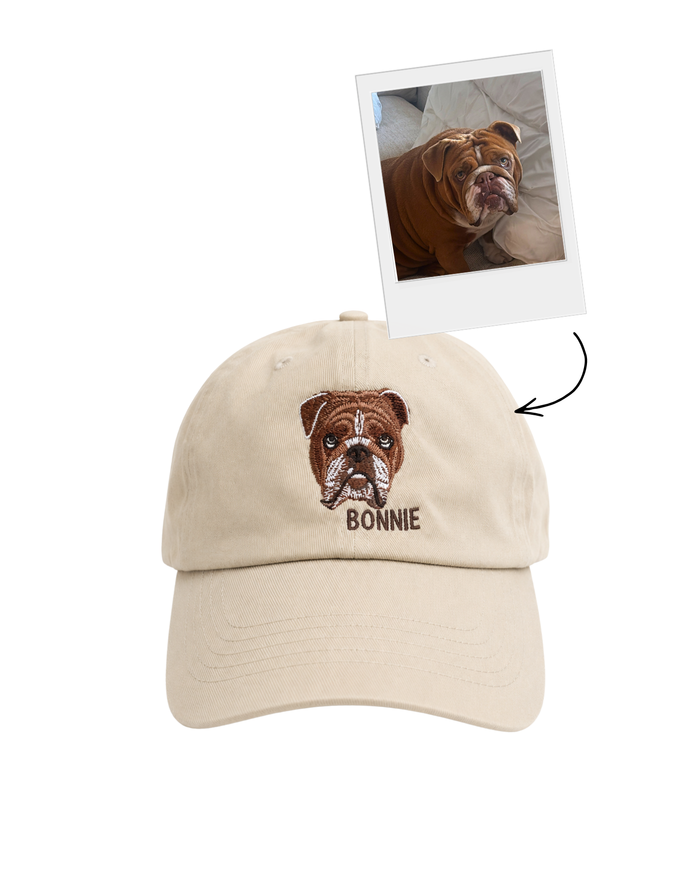 Custom Embroidered Pet Portrait Hat